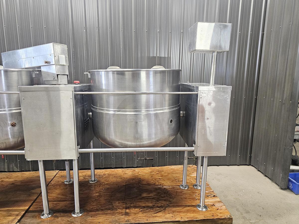 Used Pair of Vulcan kettles