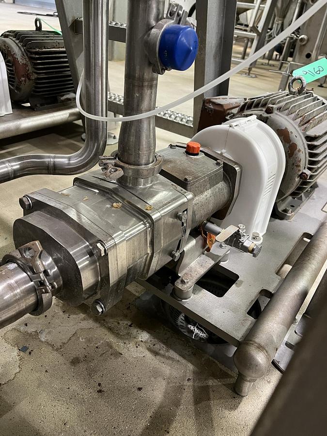 Used Used Fristam Twin Screw Pump, Model FDS2