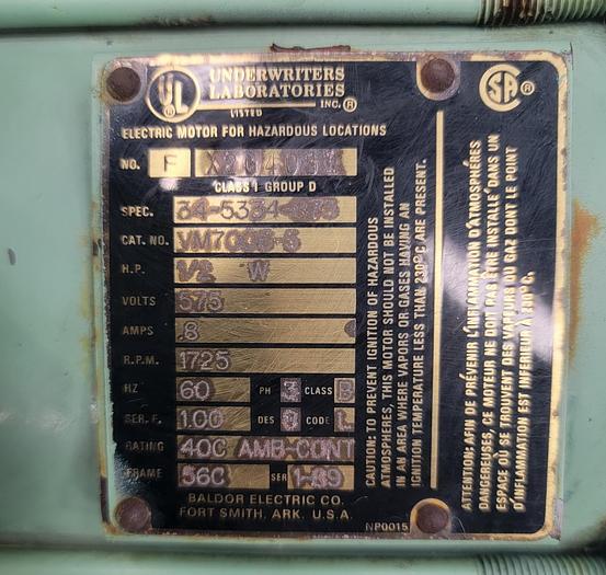 Used USED CLAMP-ON MIXER, 0.5 HP