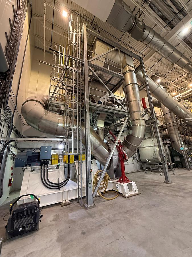 Used Used Bepex PCX Dispersion Dryer Package