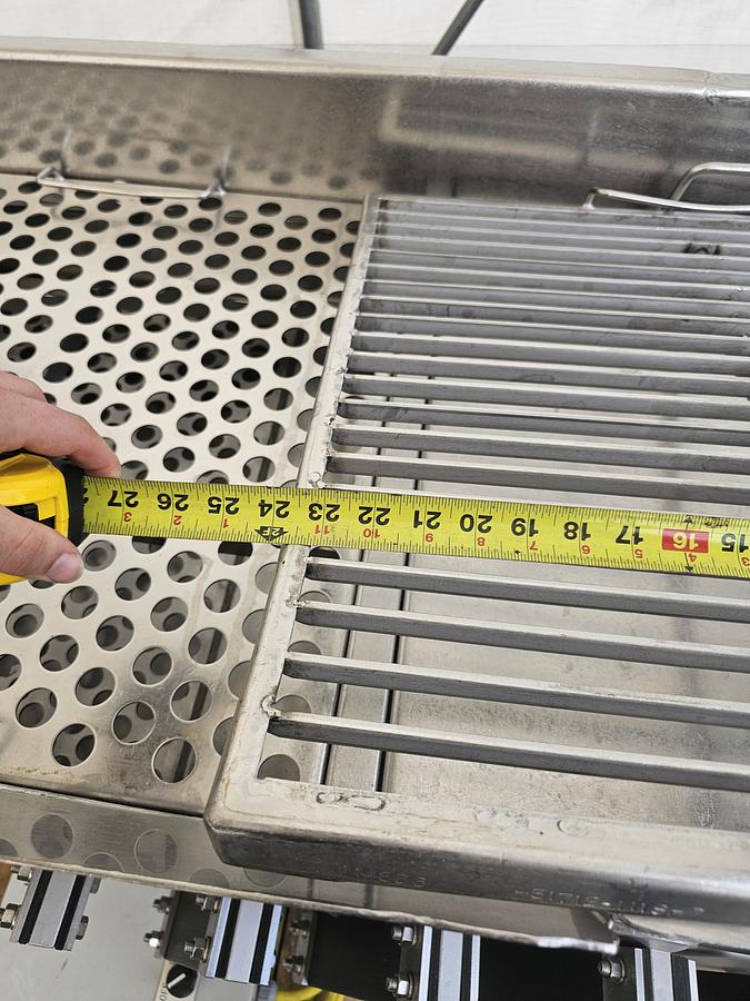 Used Used Key Iso-Flo Vibratory Feeder, '' Wide X '' Long