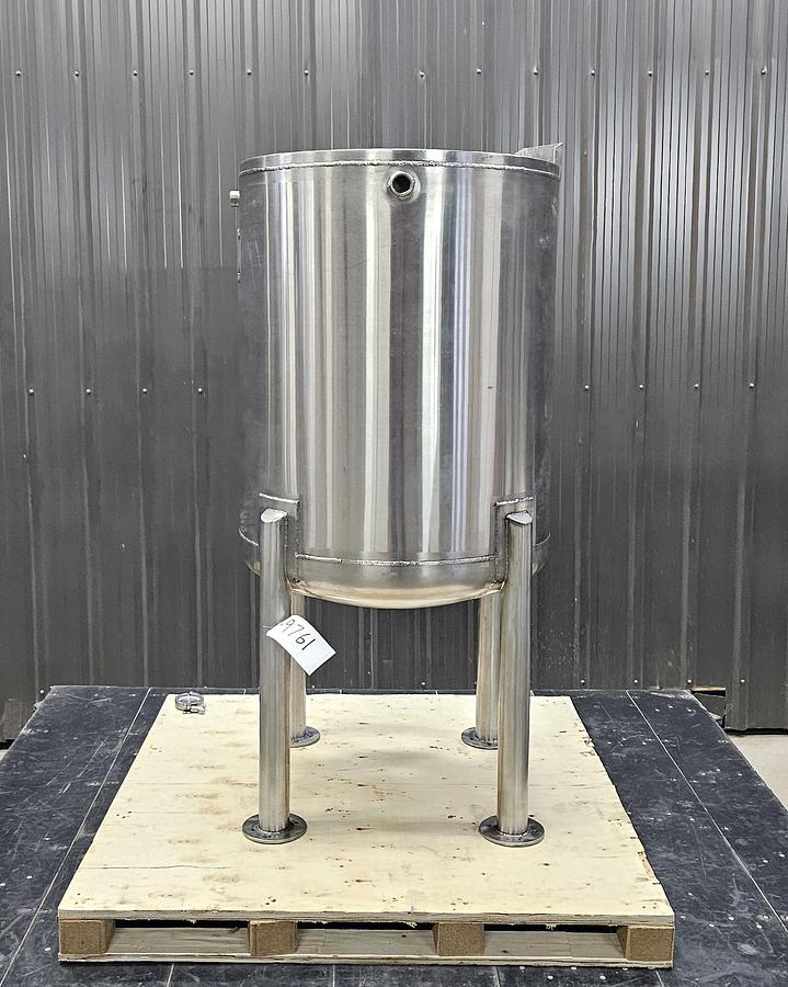 Used Used 60 Gallon Jacketed Tank, 316L Stainless Steel