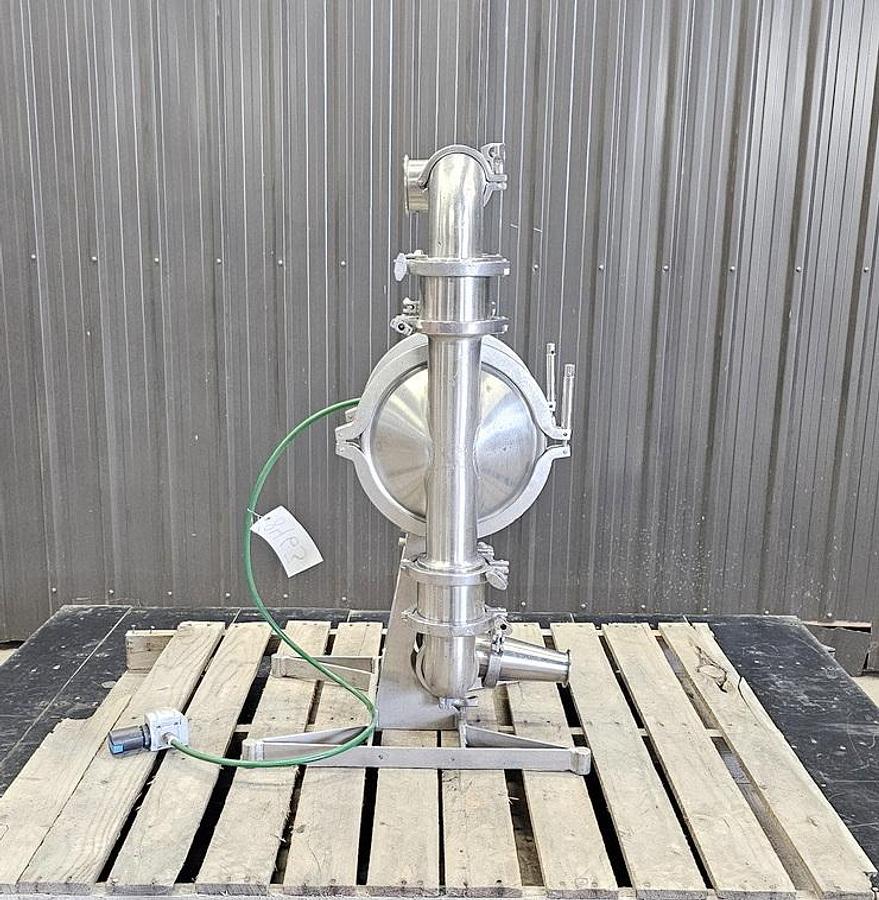 Used Used Graco Saniforce Diaphragm Pump, 3" X 3"