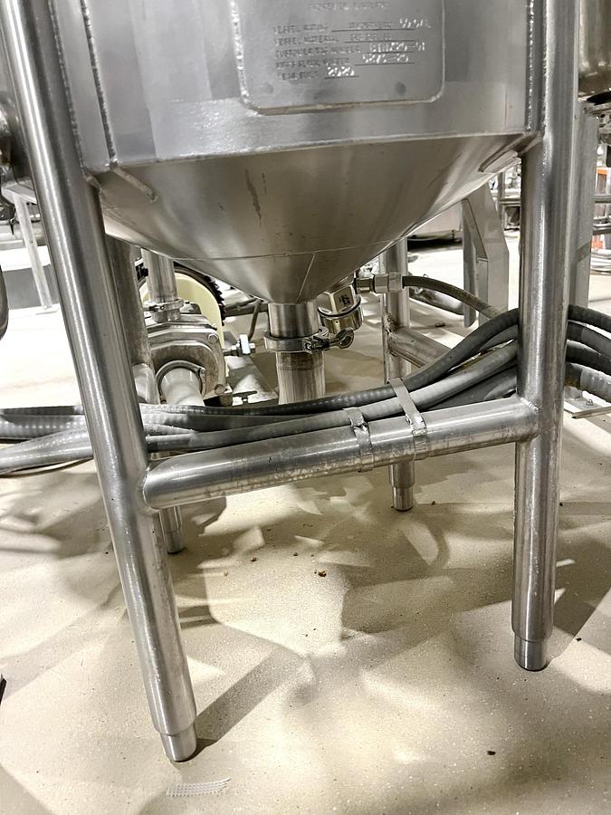 Used Used 50 Gallon Tank, 316L Stainless Steel