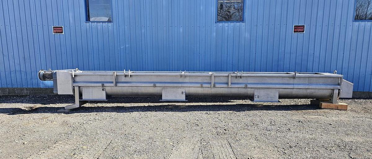 Used Used Screw Conveyor, 20’’ Diameter x 264’’ Long