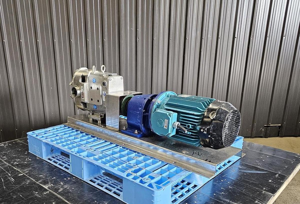 Used Used SPX Rotary Lobe Pump, Model 130-U1, 10 HP