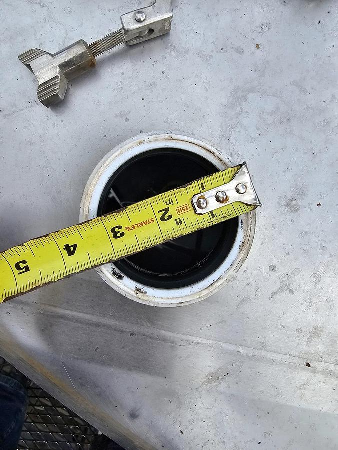 Used Used 5280 Gallon Tank, 304 Stainless Steel