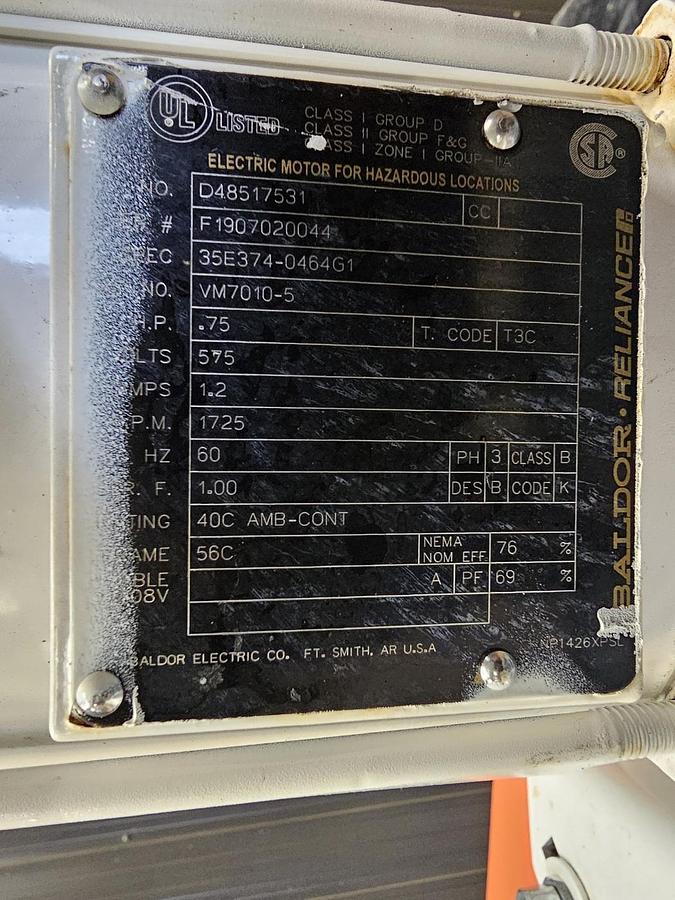 Used Used Schenck Process Rotary Air Lock Valve, 8" X 8"