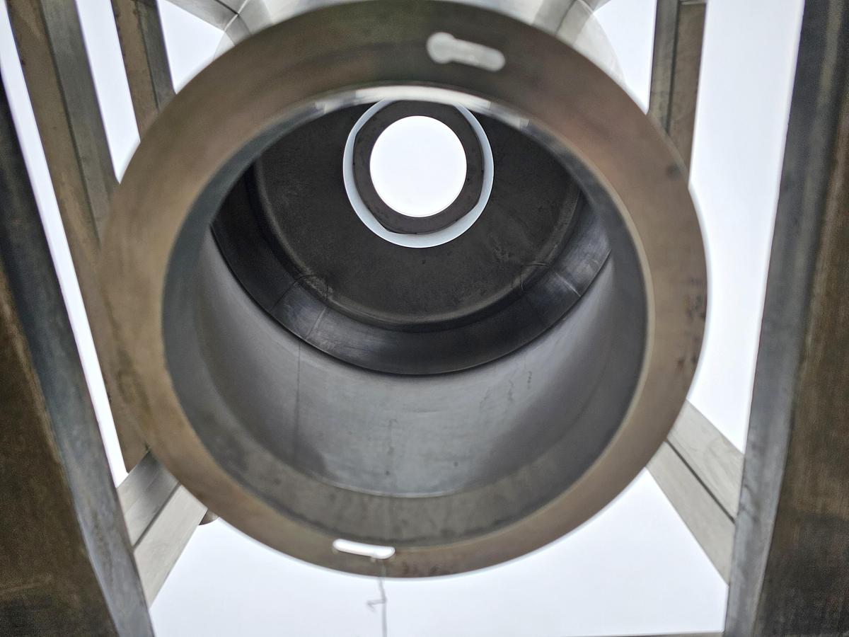 Used Used 310 Gallon Tank (Tote), Stainless Steel