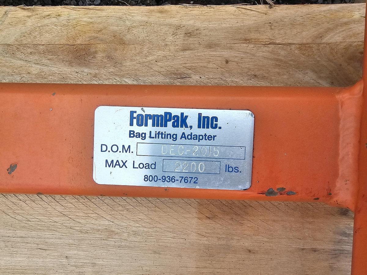 Used Used FormPak, Inc Bulk Bag Unloading Station