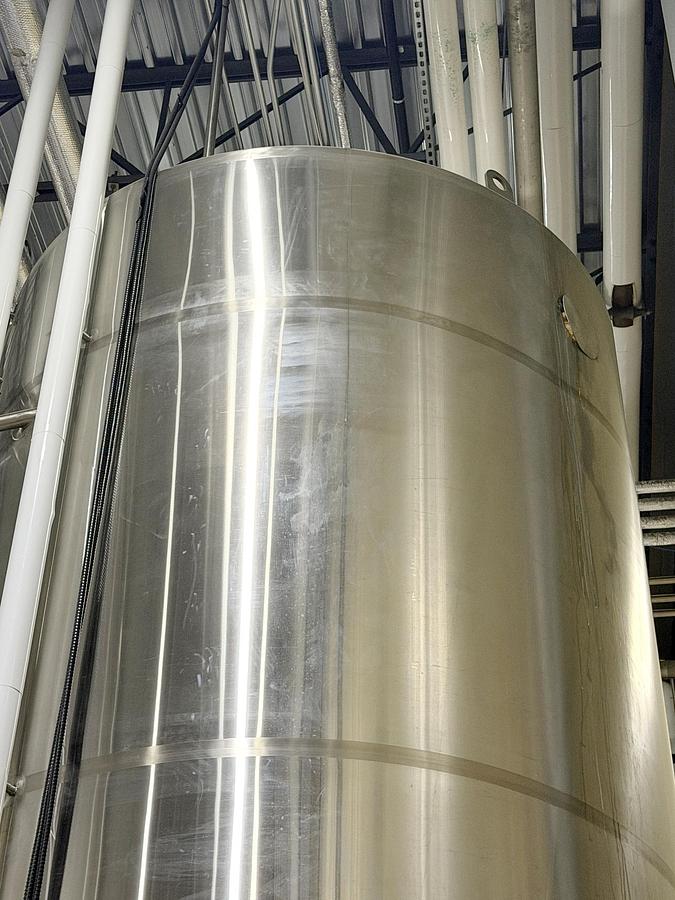 Used Used 11,600 Gallon Jacketed Tank, 304 Stainless Steel****** Confirm this is jacketed