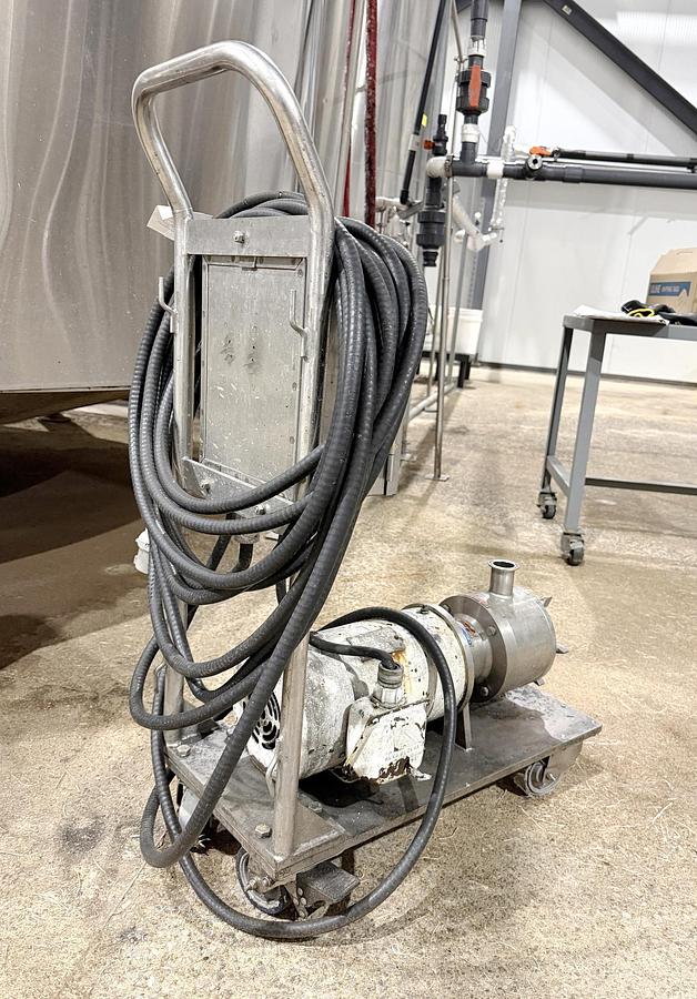 Used Used Silverson In-Line Homogenizer, 2 HP