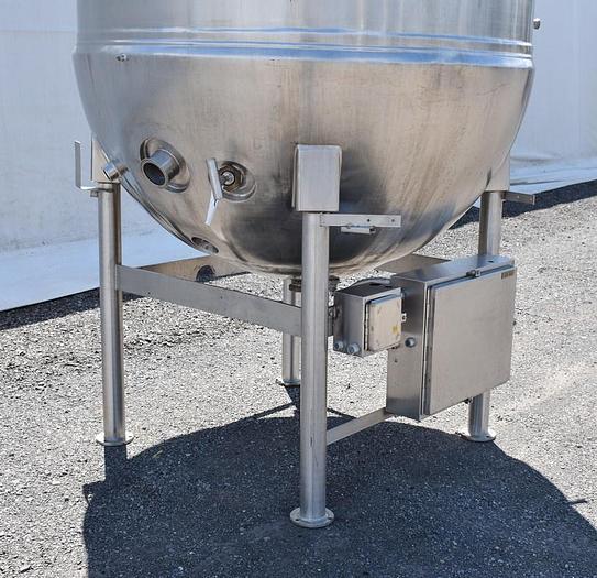 Used Used 500 Gallon Hamilton Jacketed Tank (Kettle), Evaporator