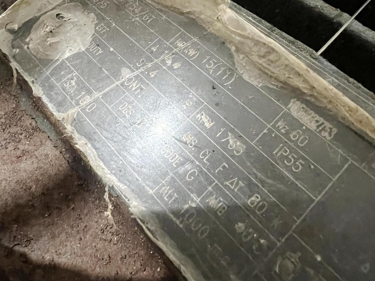 Used Used Fristam Twin Screw Pump, Model FDS2