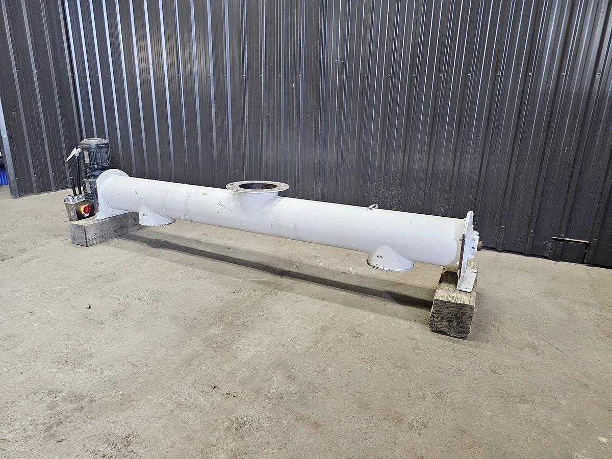 Used Used Screw Conveyor, 8" Diameter X 104'' Long