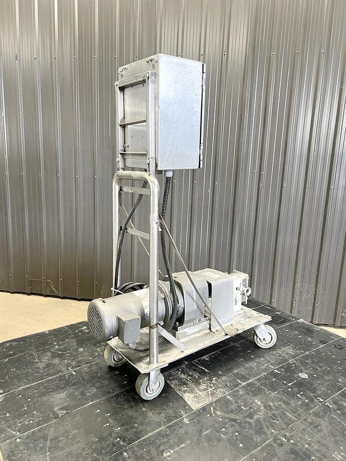 Used Used SPX Rotary Lobe Pump, Model R2, 3 HP