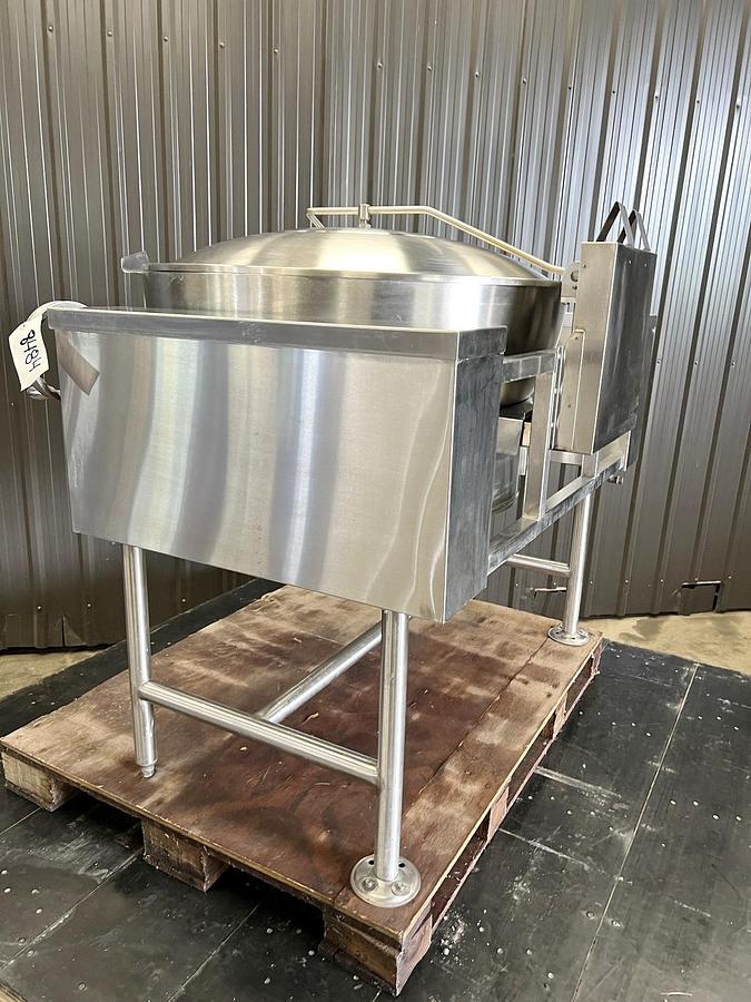 Used Used Hobart 35 Gallon Tilting Kettle, Stainless Steel, Gas Fired