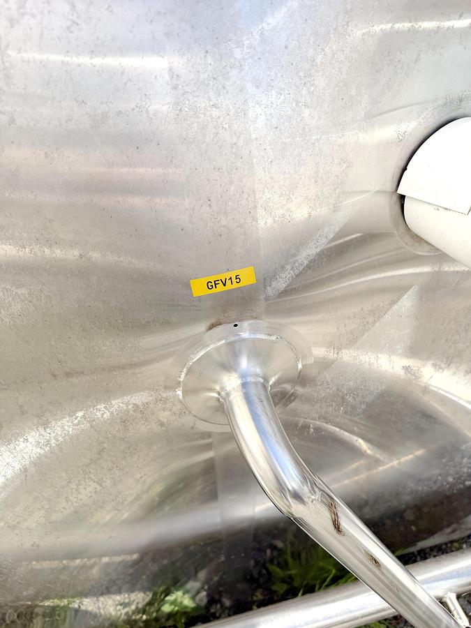 Used Used 2480 Gallon Jacketed Tank, 304 Stainless Steel