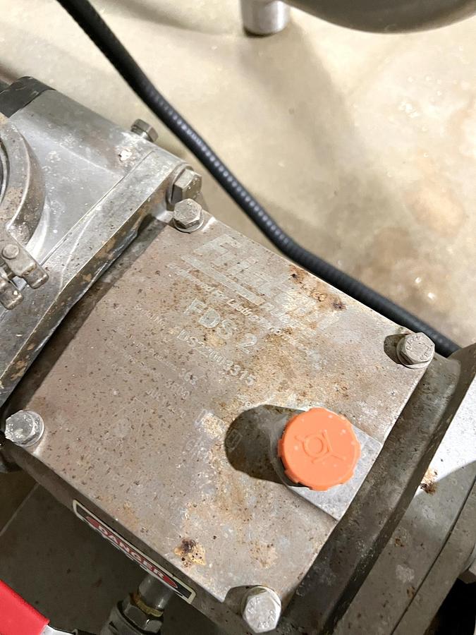 Used Used 2500 Gallon Jacketed Tank, Stainless Steel, With Scrape Agitation & Twin Screw Pump