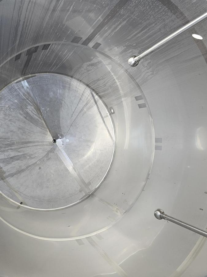 Used Used 5280 Gallon Jacketed Tank, 304 Stainless Steel