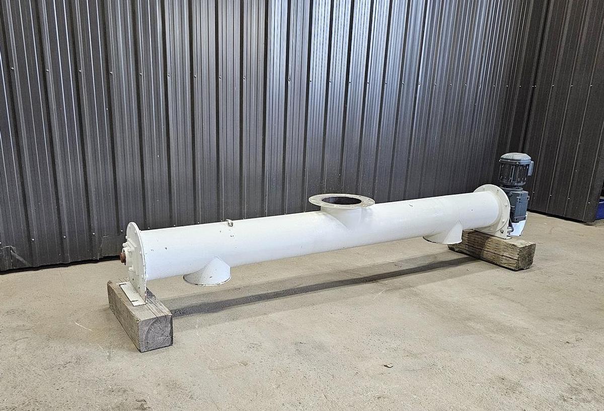 Used Used Screw Conveyor, 8" Diameter X 104'' Long