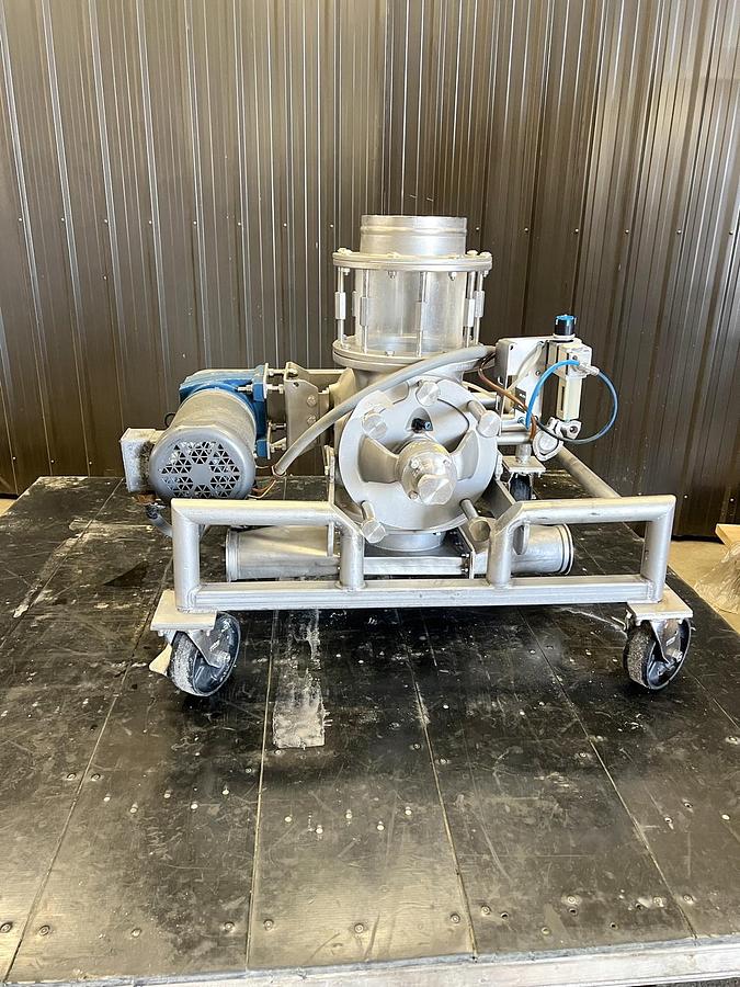 Used Used GEA Rotary Air Lock Valve, 8'' x 8''