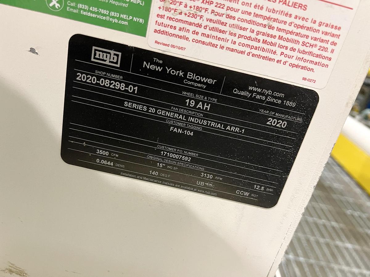 Used Used Crown Dehulling Aspirator System