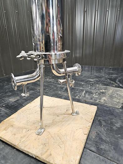 Used USED FILTER, CARTRIDGE TYPE, 1" INLET/OUTLET, STAINLESS STEEL