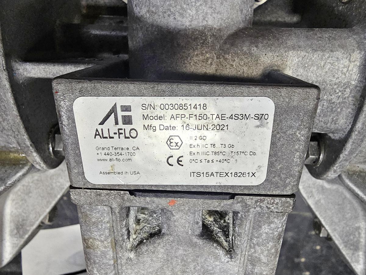 Used Capex Auction Anjou - Lot 1102B SS diaphragm pump