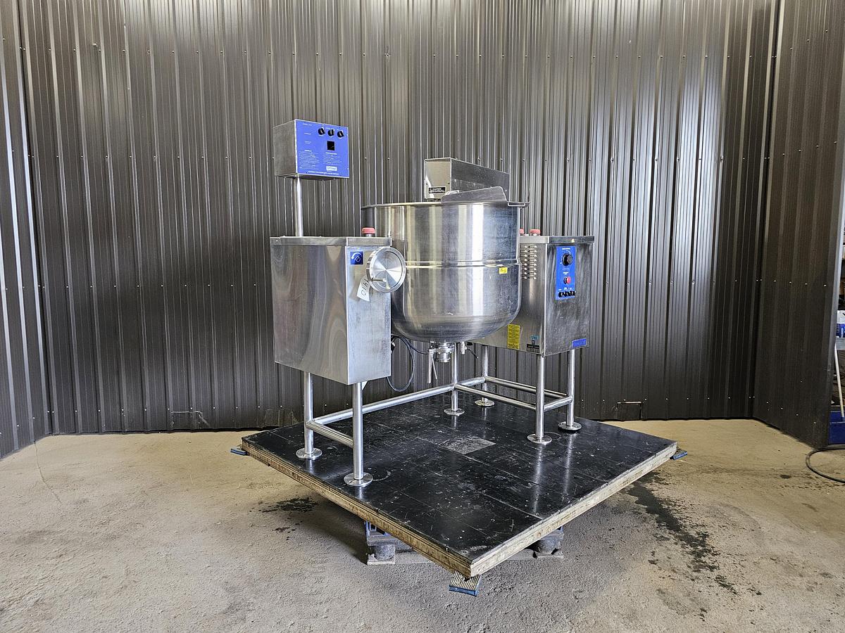Used Felix Compound - 80 gallon kettle with scrape agitation