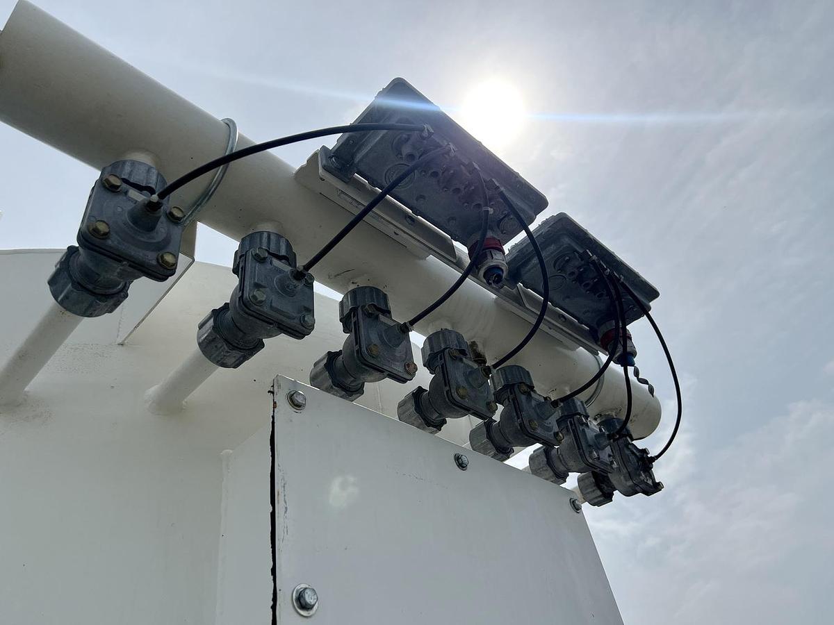 Used Used Semco Dust Collector, Pulse Air, with Rotary Valve