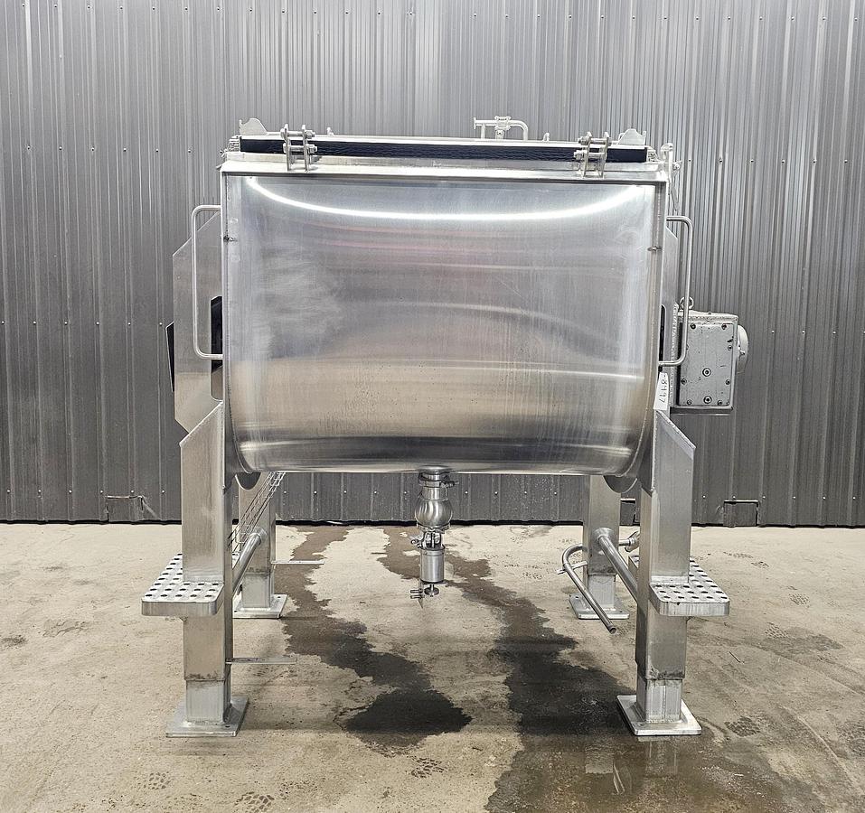 Used ANTO SEE NOTES - Harry Davis NY - Lot 217 - 400 Gal Feldmeier Ribbon Mix Tank