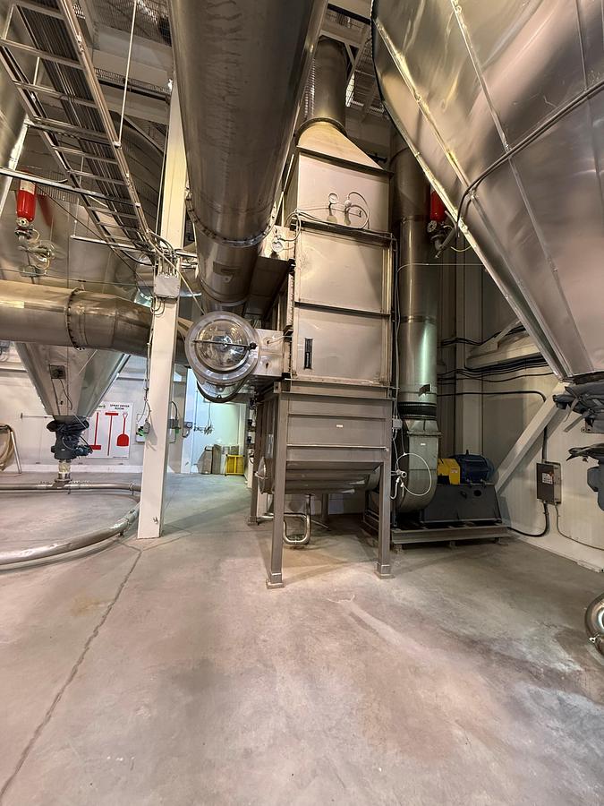 Used Used Mariott Walker - Model 10.5T-1-C-BH Spray Dryer