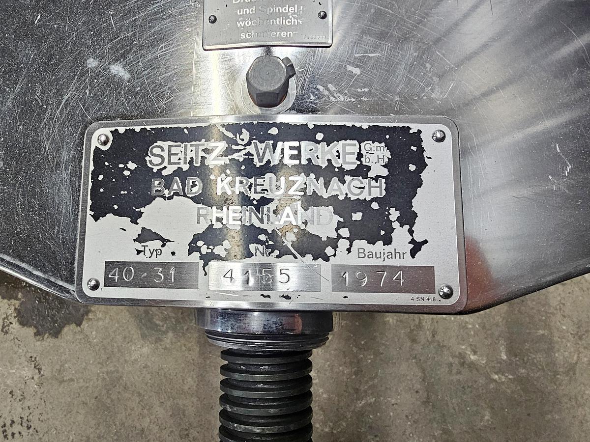 Used Use Seitz Orion Filter Press