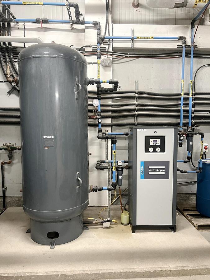 Used Used Atlas Copco GA110VSD Compressor Package