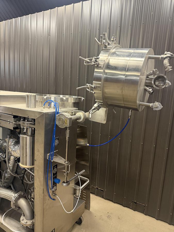 Used Used Fluid Air Fluid Bed Dryer / Granulator, Model 20L