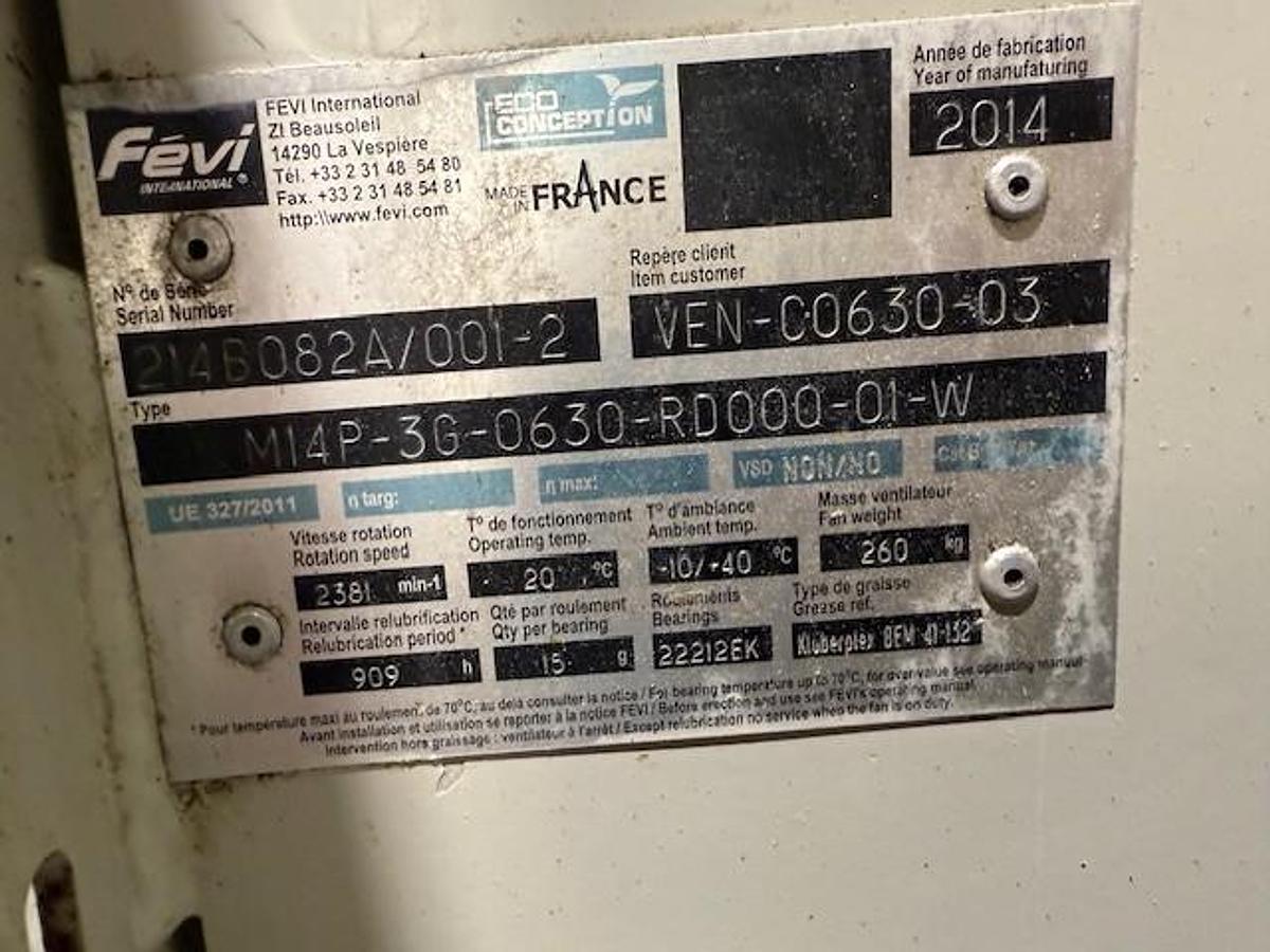 Used Used Law Marot Milpro Counterflow Cooler