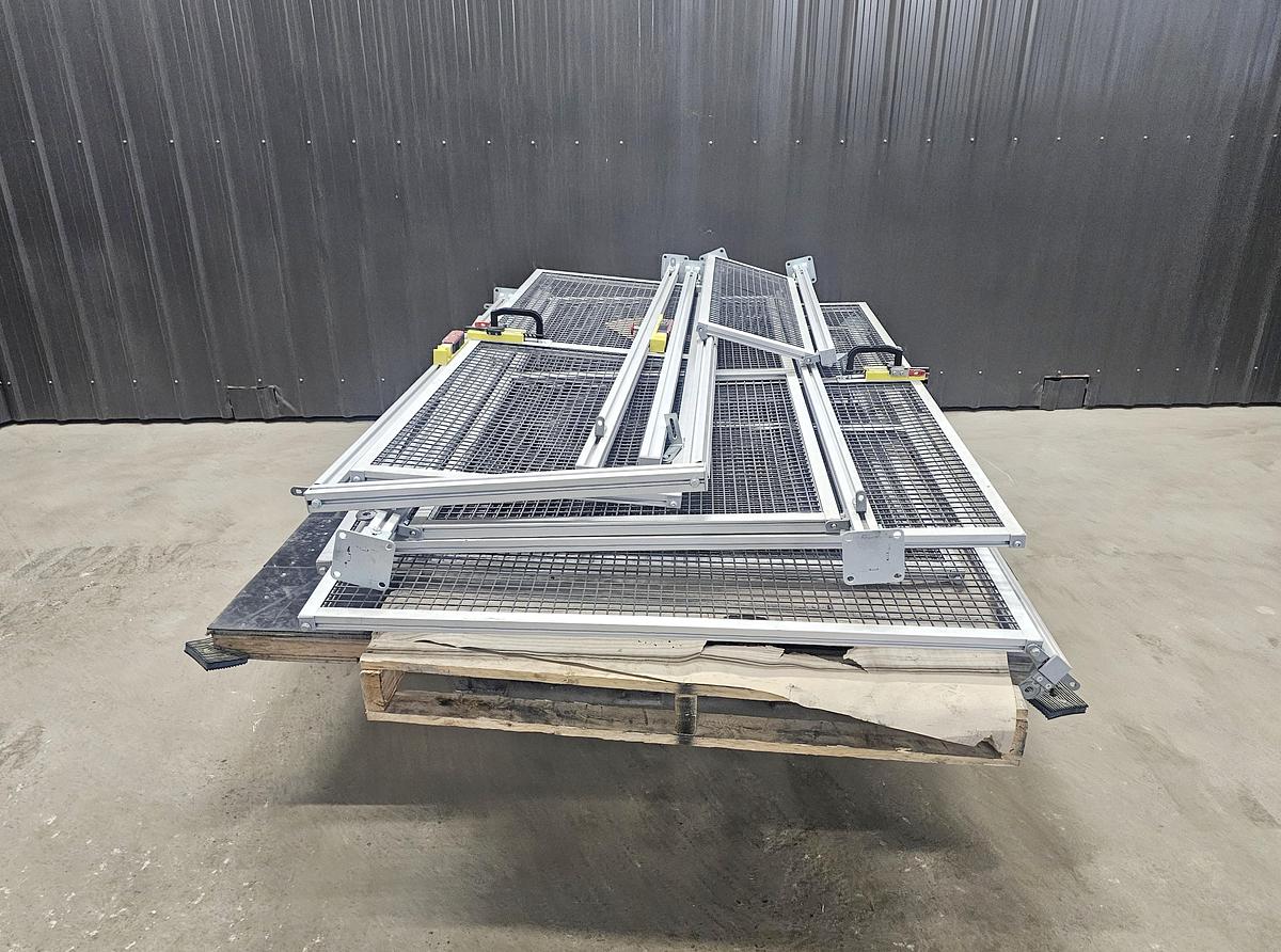 Used Used A&M Process Equipment Double Cone Blender, With Safety cage