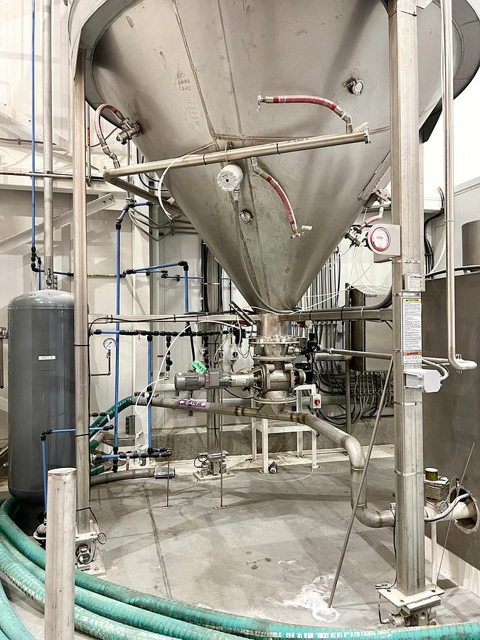 Used Used Bulk Salt Receiving System