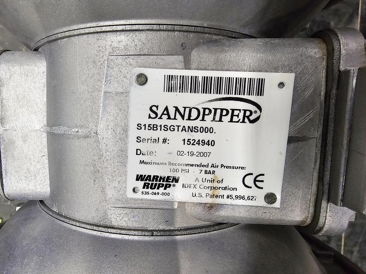 Used Aaron Posnik Connecticut - Lot 62 - SS Diaphragm pump