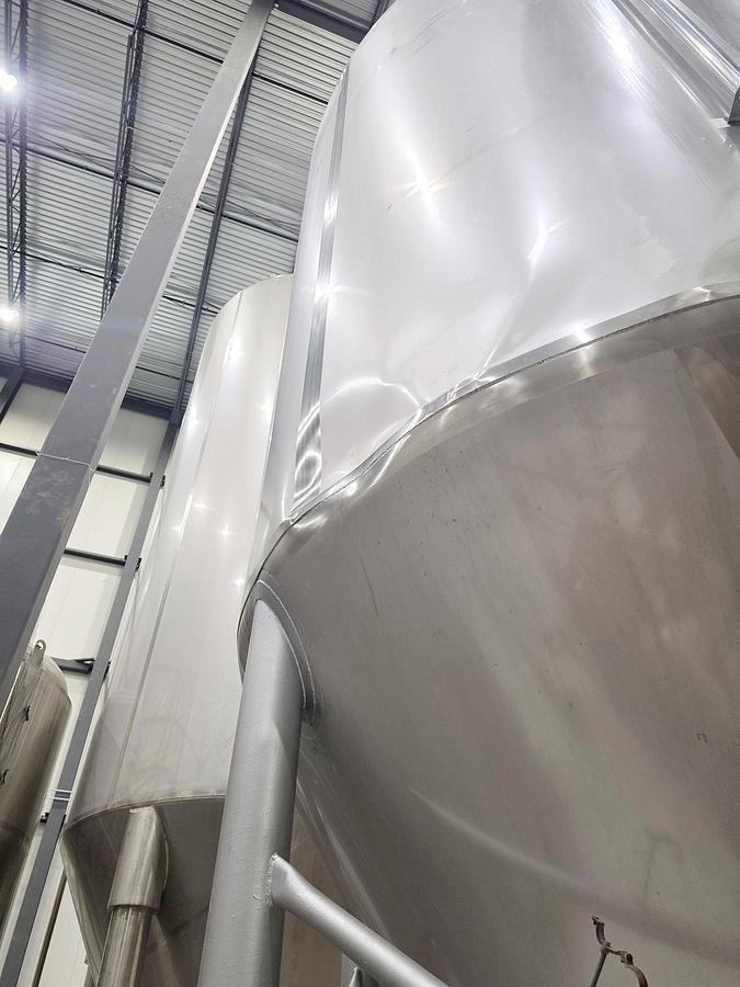 Used Used 10,000 Gallon Feldmeier Jacketed Tank (Reactor), 304 Stainless Steel