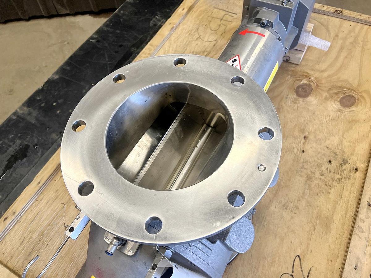 Used Unused DMN Westinghouse Rotary Air Lock Valve, 8'' x 8''