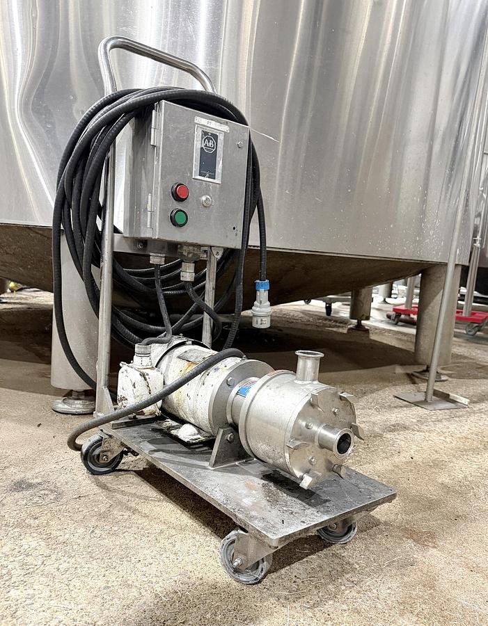 Used Used Silverson In-Line Homogenizer, 2 HP