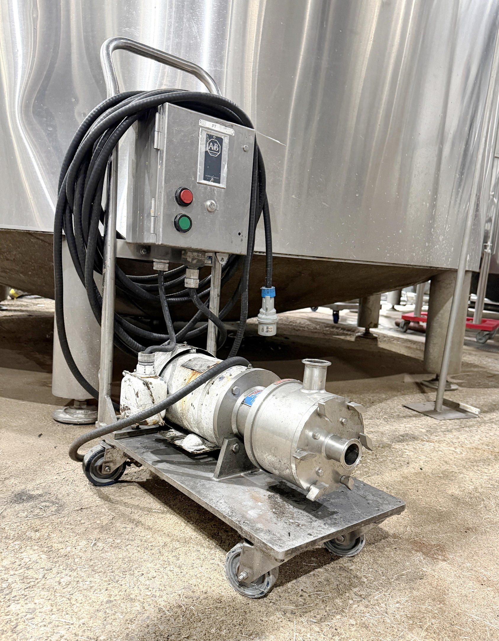Used Used Silverson In-Line Homogenizer, 2 HP