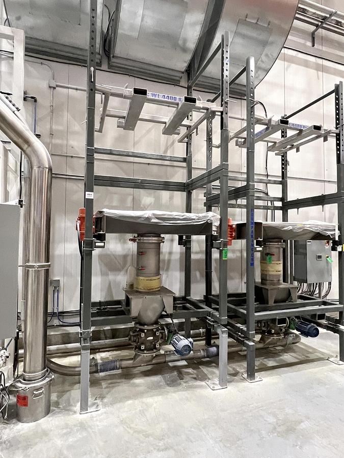 Used Used Formpak Bulkbag Unloaders, Model 500-FL-3-CS, Lot of Two