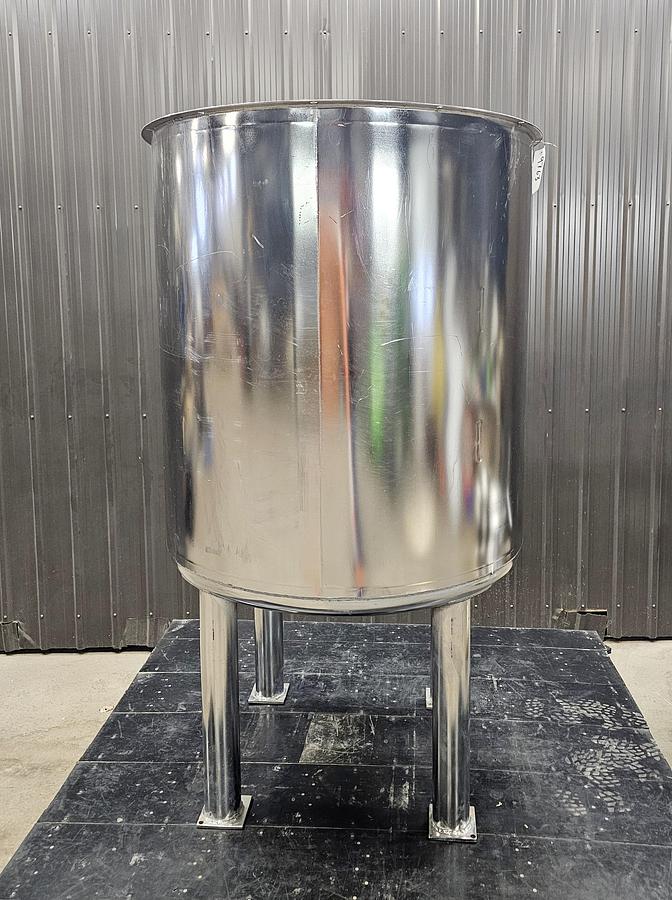 Used Used 275 Gallon Tank, Stainless Steel