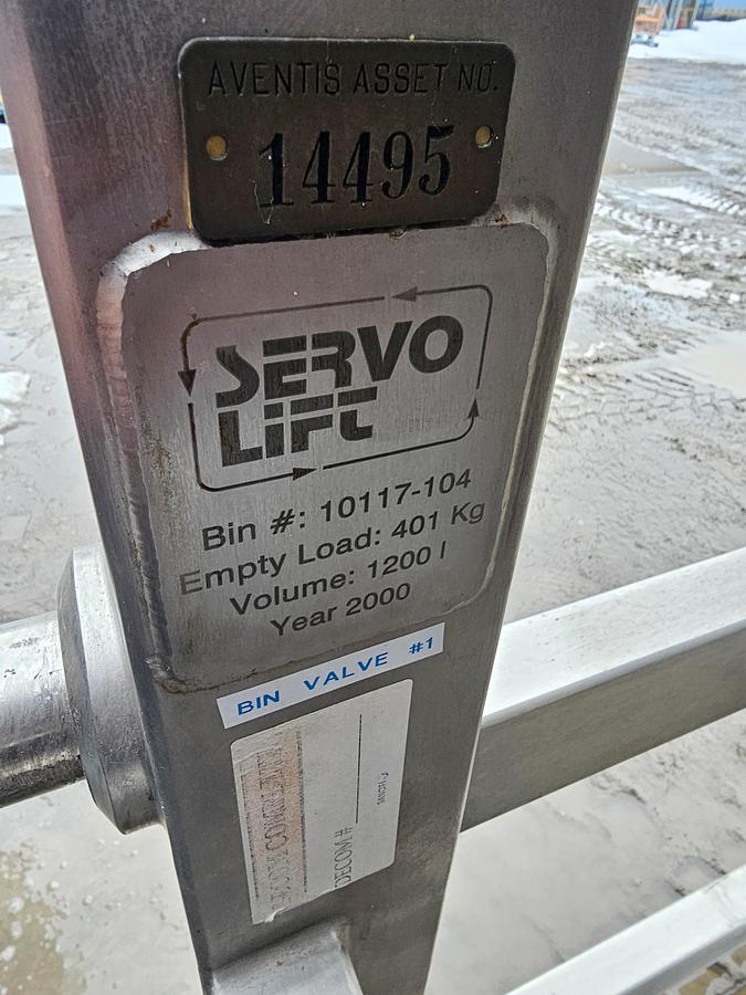 Used Used 310 Gallon Tank (Tote), Stainless Steel