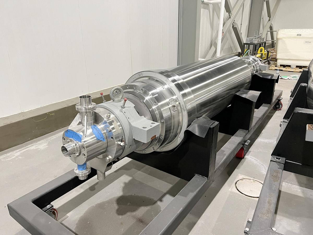 Used Unused GEA Westfalia Protein Master CF 7000 Rotating Assembly