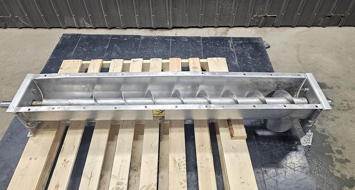 Used Aaron Elgin IL Auction - Lot 38 - Screw conveyor 2 of 2