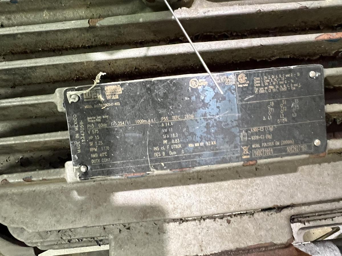 Used Used Fristam Twin Screw Pump, Model FDS2